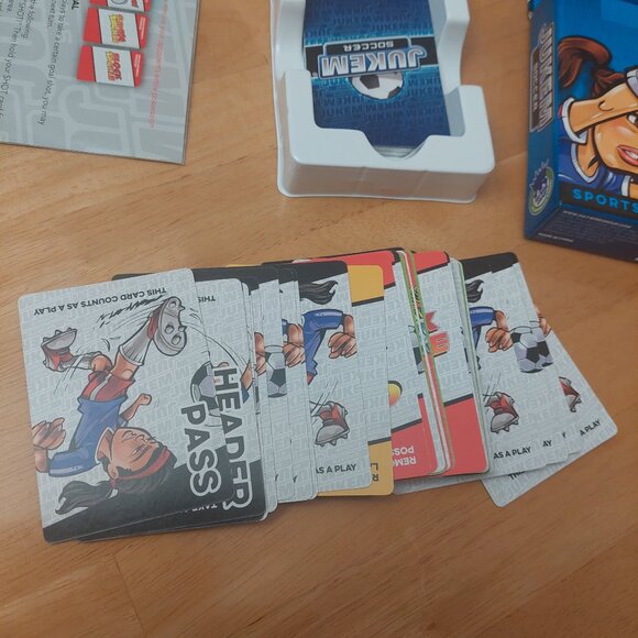 Haywire Group Jukem Soccer Sports Card Game With Instructions - Picture 4 of 5